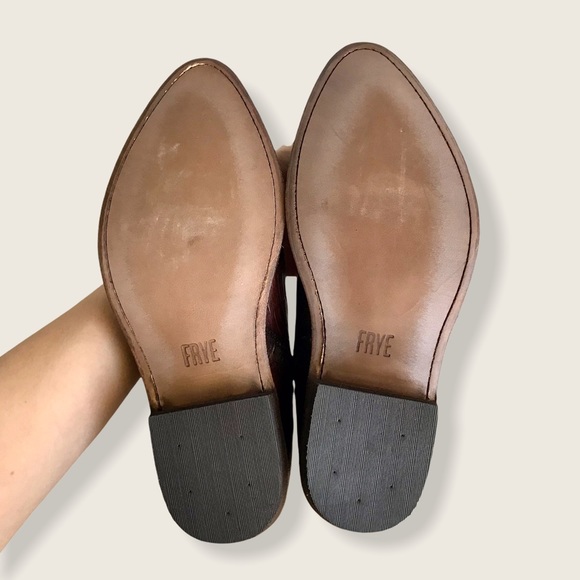 Frye Billy Croc Leather Inside Zip Ankle Booties - Picture 14 of 16